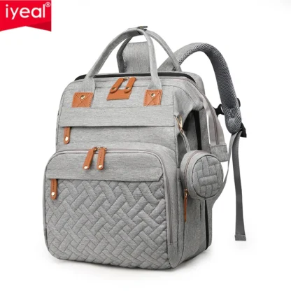 Sac à Langer Multifonction avec Lit Pliant et USB Intégré – Image 2