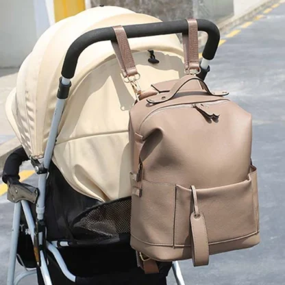 Sac à Langer en Cuir Élégant & Pratique – Image 5