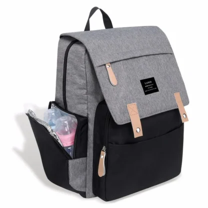 🍼 Sac à Dos à Langer LAND – Grande Capacité & Praticité pour les Parents Organisés ! – Image 8