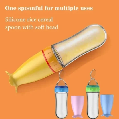 🥄 Cuillère Distributrice en Silicone – L’Innovation Maline pour des Repas Faciles ! – Image 5