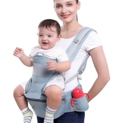 🍼 Porte-Bébé Ergonomique – Confort et Mobilité pour les Parents Actifs ! – Image 3