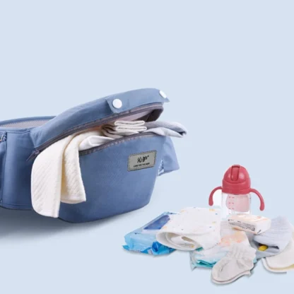 🍼 Porte-Bébé Ergonomique – Confort et Mobilité pour les Parents Actifs ! – Image 4