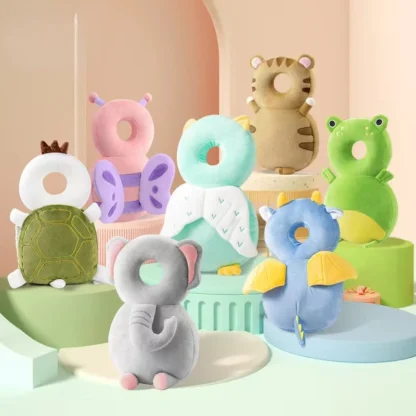 🧸 Protection Douce & Sécurisée – L’Appui-Tête Idéal pour les Premiers Pas de Bébé ! – Image 2