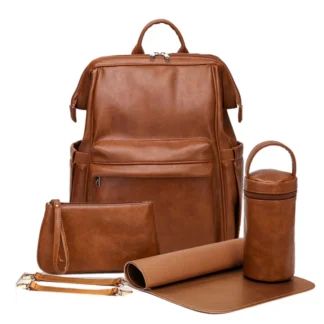 🎒 Sac à Langer Luxe Signature – Élégance, Organisation & Confort au Quotidien